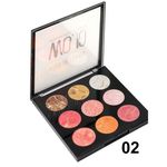 Buy Swiss Beauty Glow Baked Blusher Palette (24 g) (SB-815-02) - Purplle
