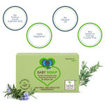 Buy Bebe Nature Natural 100% Veg Baby Soap With Rosemary Oil (100 g) - Purplle