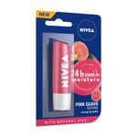 Buy NIVEA Lip Balm, Pink Guava Shine, 4.8g - Purplle