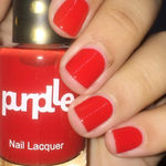 Buy Purplle Nail Lacquer, Red, Creme - High On Frappe 6 (9 ml) - Purplle
