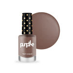 Buy Purplle Nail Lacquer, Brown, Matte - High On Love 8 | No streaks | Chip resistent | Long Lasting | One-swipe Application | Quick Drying | Highly Pigmented (9 ml) - Purplle
