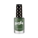 Buy Purplle Nail Lacquer, Green, Matte - High On Caramel 11 | No streaks | Chip resistent | Long Lasting | One-swipe Application | Quick Drying | Highly Pigmented (9 ml) - Purplle