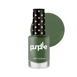 Buy Purplle Nail Lacquer, Green, Matte - High On Caramel 11 | No streaks | Chip resistent | Long Lasting | One-swipe Application | Quick Drying | Highly Pigmented (9 ml) - Purplle