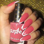 Buy Purplle Nail Lacquer, Pink, Gel - High On Trolling 7 - Purplle