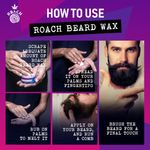 Buy Roach Beard Wax For Man, Beard Wax For Men Stylish, Beard Wax Strong Hold, Mooch Wax For Men Strong Hold, Beard Wax For Man Strong Hold, Beard Wax For Beard, Beard Wax For Growth (50 g) - Purplle