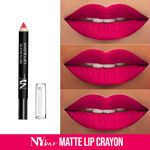 Buy NY Bae Lip Crayon, Mets Matte, Pink - Third Base Pleasure 26 (2.8 g) - Purplle