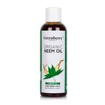 Buy Greenberry Organics Organic Neem Oil for Face, Body & Hair (100 ml) - Purplle