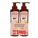 Buy VLCC Spf 30|Pa+++ Cocoa Butter Detan Glow B1G1 (Each 400 ml) - Purplle