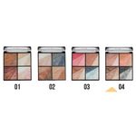 Buy Swiss Beauty Eyeshadow | Blusher |Highlighter | Bronzer (SB-605-03) (10 g) - Purplle