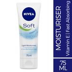 Buy NIVEA Soft Light Moisturising Cream Tube 75ml - Purplle