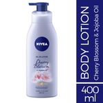 Buy NIVEA Body Lotion Oil in Lotion Cherry Blossom & Jojoba Oil 400ml - Purplle