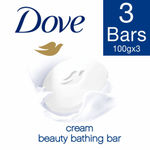 Buy Dove Cream Beauty Bathing Bar (3 x 100 g) - Purplle