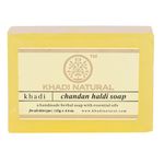 Buy Khadi Natural Ayurvedic Chandan Haldi Soap (125 g) - Purplle