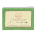 Buy Khadi Natural Ayurvedic Pure Neem Soap (125 g) - Purplle