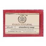 Buy Khadi Natural Ayurvedic Strawberry Soap (125 g) - Purplle