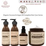 Buy CocoPure Coconut Shampoo/ Hair Cleanser with Organic Argan Oil, 200 ml for Shiny & Healthy Hair | SLES & Paraben Free - Purplle