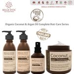 Buy CocoPure Coconut Hair Serum for Frizzy Hair, 70 ml with Organic Argan Oil & Vitamin E for Dry & Damaged Hair | SLS & Paraben Free - Purplle