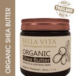 Buy Organic Shea Butter - Powerful Skin Moisturiser & Healing Body Butter, 60 gm - Purplle