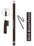 Buy Cameleon Single Apply Eyebrow Pencil With Brush (Black And Dark Brown) - Purplle