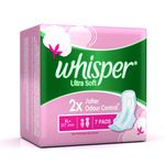Buy Whisper Ultra Soft XL Plus Sanitary Pads 7 count - Purplle