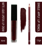 Buy Arezia Matte Me Ultra Smooth Matte Lipstick Lipcream (Marron Mature) & Camelon Lip Liner (Deep Maroon) - Purplle