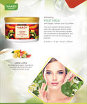 Buy Vaadi Herbals Refreshing Fruit Face Pack With Apple Lemon & Cucumber (600 g) - Purplle