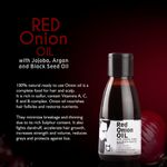 Buy Qraa Men Red Onion Oil With Black Seed Oil - Cold Pressed Oil - Purplle