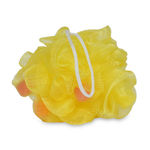 Buy Gorgio Professional Lemon Yellow Bath Loofah Infused With Foaming Cube Color May Vary - Purplle