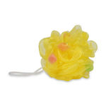 Buy Gorgio Professional Lemon Yellow Bath Loofah Infused With Foaming Cube Color May Vary - Purplle