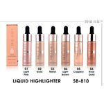 Buy Swiss Beauty Liquid Highlighter Illuminateur Liquide - Drop & Glow (SB-810-06) Rose Gold (18 ml) - Purplle