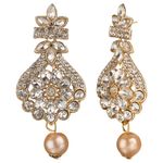 Buy Kord Store Traditional Gold Plated Diamond Earrings for Girls & Women. One Pair Of Earring (KSEAR70003) - Purplle