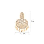 Buy Kord Store Traditional Gold Plated Diamond Earrings for Girls & Women. One Pair Of Earring (KSEAR70008) - Purplle