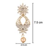 Buy Kord Store Traditional Gold Plated Diamond Earrings for Girls & Women. One Pair Of Earring (KSEAR70010) - Purplle