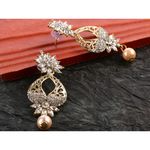 Buy Kord Store Traditional Gold Plated Diamond Earrings for Girls & Women. One Pair Of Earring (KSEAR70010) - Purplle