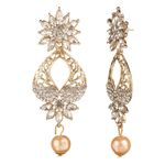 Buy Kord Store Traditional Gold Plated Diamond Earrings for Girls & Women. One Pair Of Earring (KSEAR70010) - Purplle