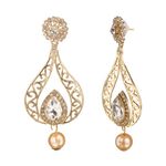 Buy Kord Store Traditional Gold Plated Diamond Earrings for Girls & Women. One Pair Of Earring (KSEAR70017) - Purplle