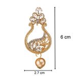 Buy Kord Store Traditional Gold Plated Diamond Earrings for Girls & Women. One Pair Of Earring (KSEAR70018) - Purplle