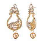 Buy Kord Store Traditional Gold Plated Diamond Earrings for Girls & Women. One Pair Of Earring (KSEAR70018) - Purplle