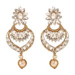 Buy Kord Store Traditional Gold Plated Diamond Earrings for Girls & Women. One Pair Of Earring (KSEAR70022) - Purplle
