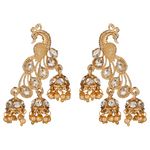 Buy Kord Store Traditional Gold Plated Diamond Earrings for Girls & Women. One Pair Of Earring (KSEAR70023) - Purplle