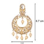 Buy Kord Store Traditional Gold Plated Diamond Earrings for Girls & Women. One Pair Of Earring (KSEAR70024) - Purplle