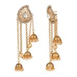 Buy Kord Store Traditional Gold Plated Diamond Earrings for Girls & Women. One Pair Of Earring (KSEAR70027) - Purplle