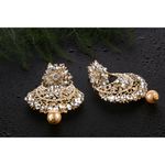 Buy Kord Store Traditional Gold Plated Diamond Earrings for Girls & Women. One Pair Of Earring (KSEAR70029) - Purplle
