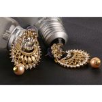 Buy Kord Store Traditional Gold Plated Diamond Earrings for Girls & Women. One Pair Of Earring (KSEAR70034) - Purplle