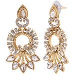 Buy Kord Store Traditional Gold Plated Diamond Earrings for Girls & Women. One Pair Of Earring (KSEAR70035) - Purplle