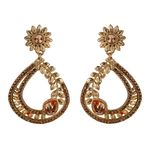 Buy Kord Store Traditional Gold Plated Diamond Earrings for Girls & Women. One Pair Of Earring (KSEAR70036) - Purplle