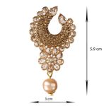 Buy Kord Store Traditional Gold Plated Diamond Earrings for Girls & Women. One Pair Of Earring (KSEAR70038) - Purplle