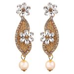 Buy Kord Store Traditional Gold Plated Diamond Earrings for Girls & Women. One Pair Of Earring (KSEAR70048) - Purplle