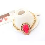 Buy Crunchy Fashion Neon Skull Bracelet - Purplle