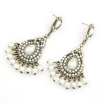 Buy Crunchy Fashion Peal Drop Earrings - Purplle
